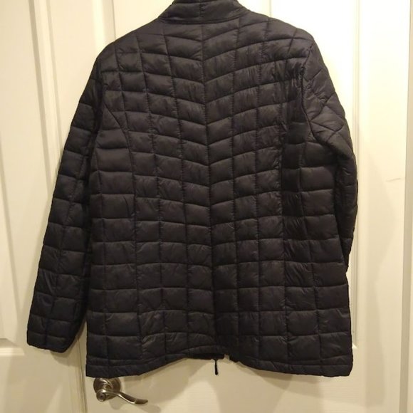 Reebok Black Quilted Jacket size Large - Picture 5 of 5